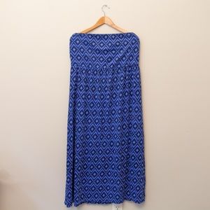 Plus Size Strapless Jersey Maxi Dress - Old Navy